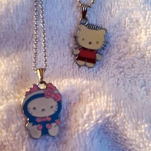 NEW Two (2) Hello Kitty Necklaces
